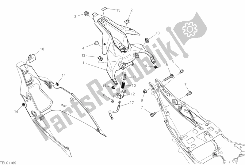 Wszystkie części do Szafka Ducati Superbike Panigale V4 Specale Thailand 1100 2019